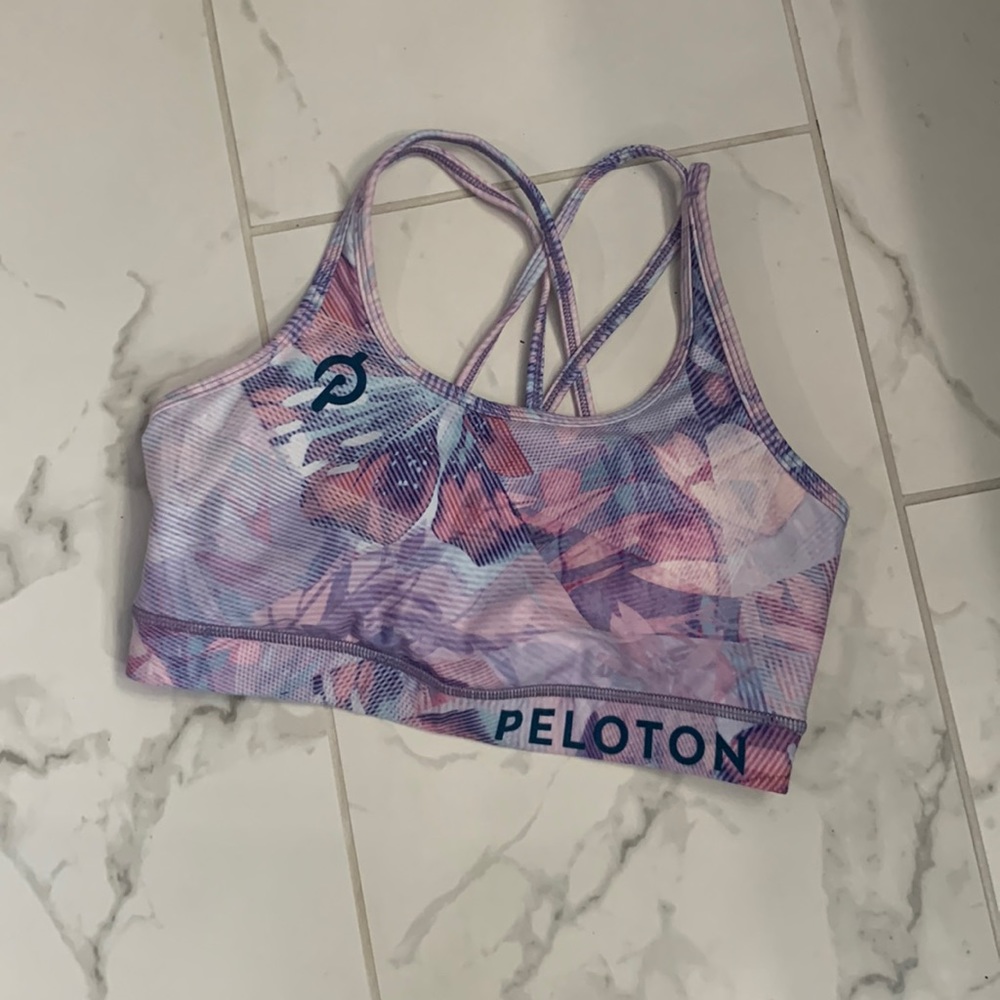 Floral sports bra- check out matching pants